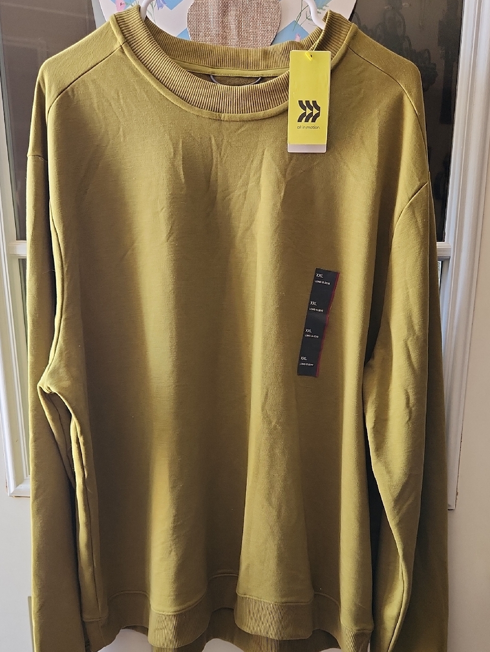 all in motion Olive Crewneck Sweatshirt